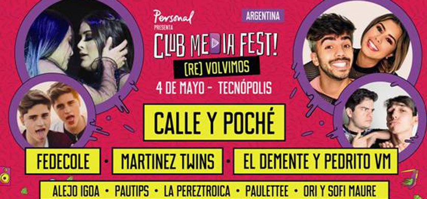TOTALMEDIOS - Vuelve a la Argentina el Club Media Fest
