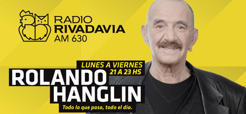TOTALMEDIOS - Rolando Hanglin se sumó a la programación de Radio Rivadavia