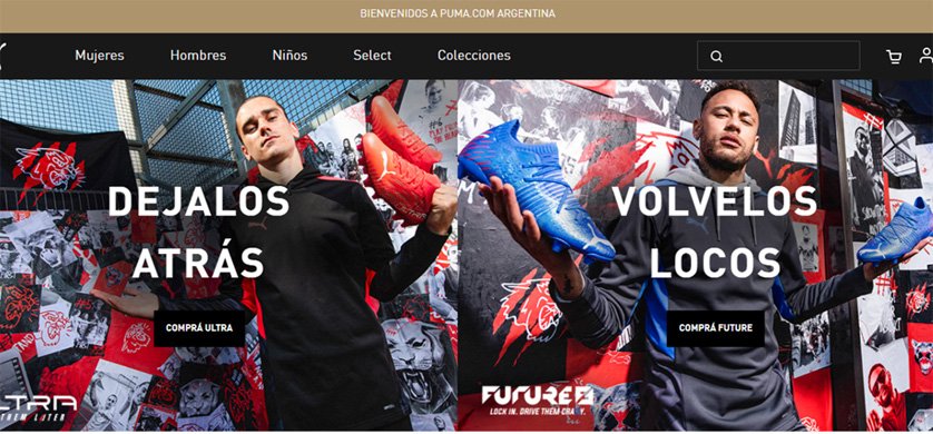 TOTALMEDIOS - Puma lanza su sitio de compra online exclusivo para Argentina