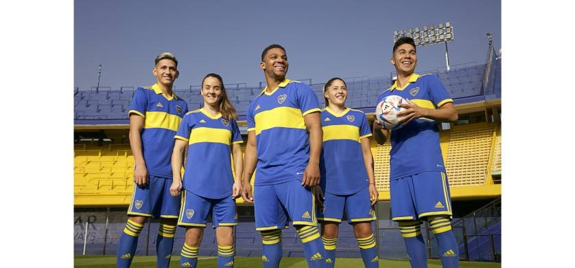 TOTALMEDIOS - Adidas lanzó la nueva camiseta de Boca Juniors